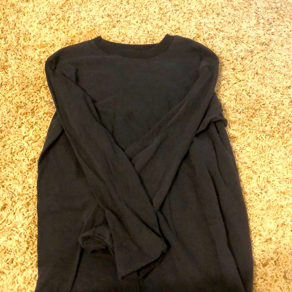 All black Kickin Longsleeve Tee